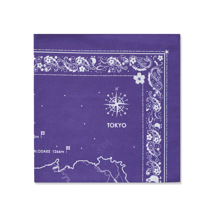 バンダナ/東京都｜地図グッズ｜Map Design GALLERYオンラインストア