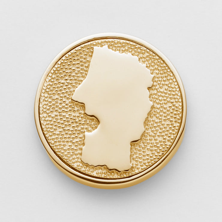 18金・銀製 47都道府県ピンバッジ/ピンブローチ｜Map Design