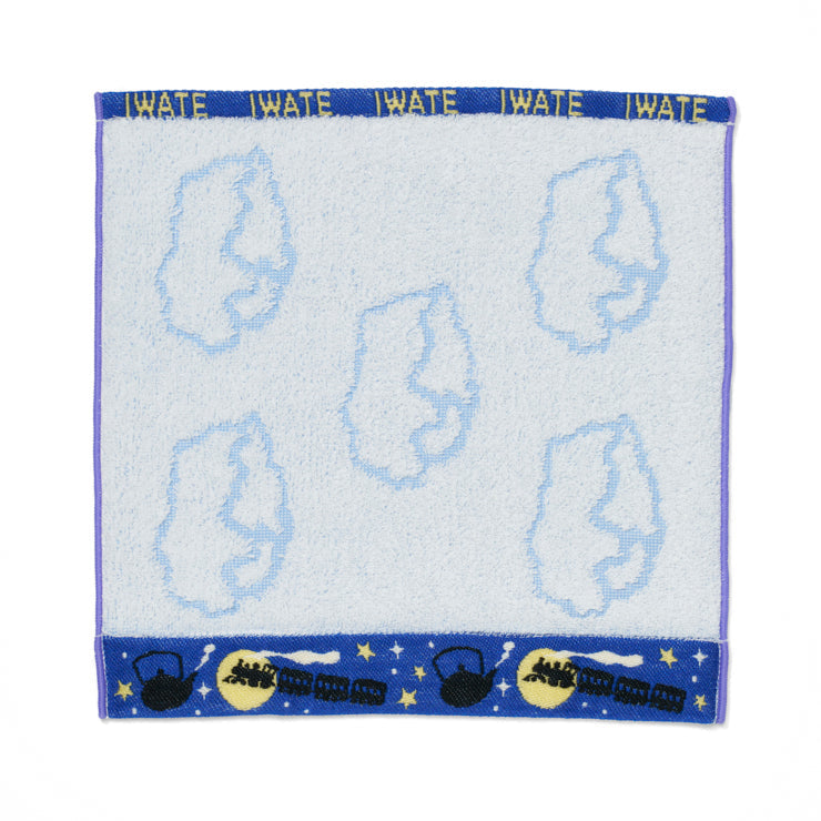 ジャカード織タオルハンカチ/岩手県