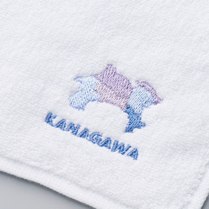 【ギフトセット】刺繍ハンカチ&47paletteタオルハンカチ(不織布袋付) /14神奈川県