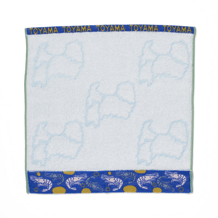 ジャカード織タオルハンカチ/富山県