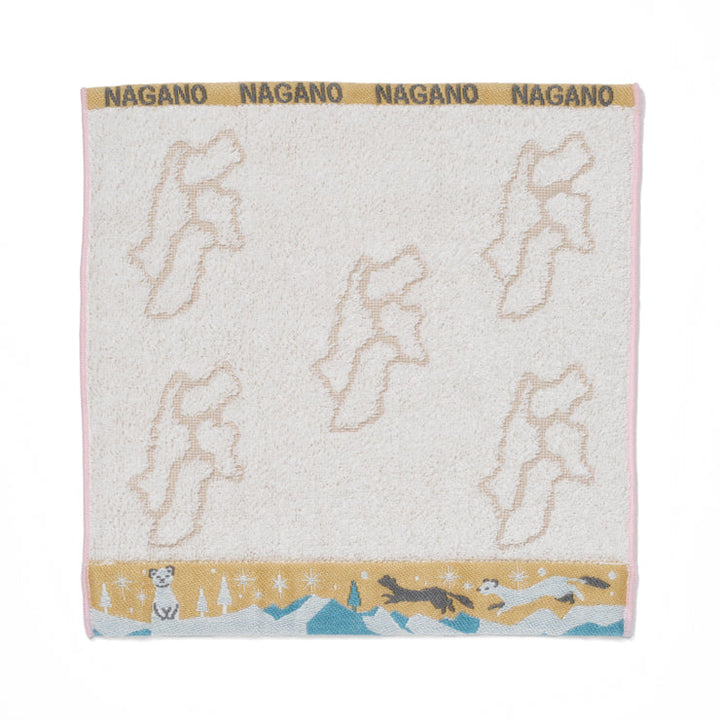ジャカード織タオルハンカチ/長野県