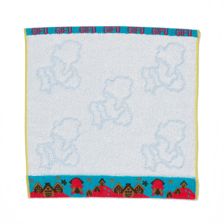 ジャカード織タオルハンカチ/岐阜県