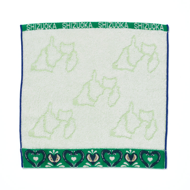 ジャカード織タオルハンカチ/静岡県