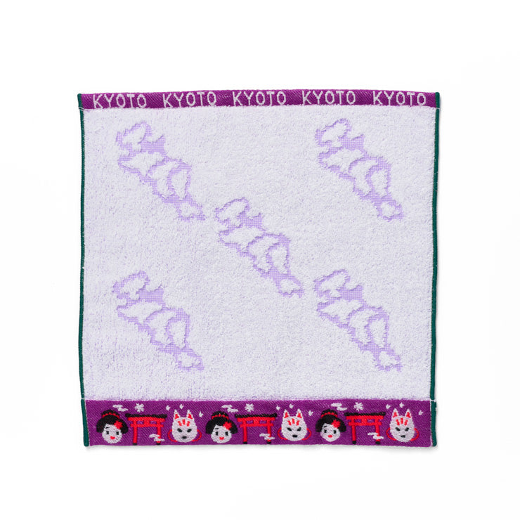 ジャカード織タオルハンカチ/京都府