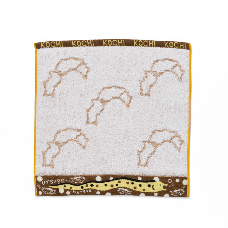 ジャカード織タオルハンカチ/高知県