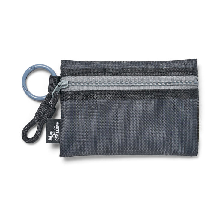 地図記号 メッシュミニポーチ/ブラック