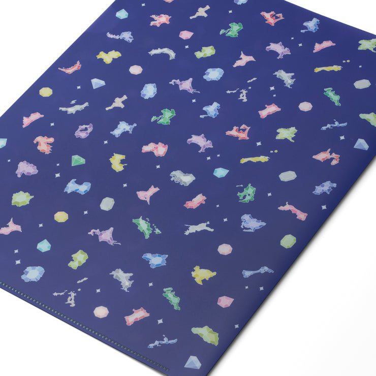 クリアファイル（2枚）/宝石