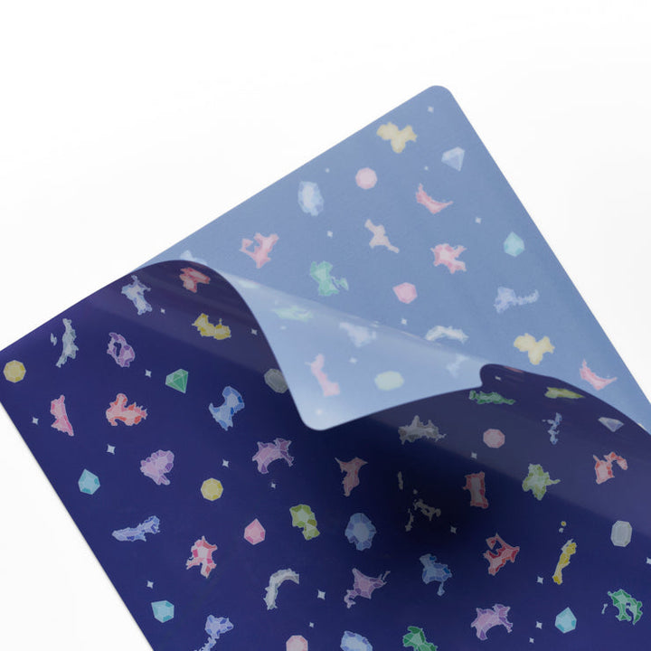 クリアファイル（2枚）/宝石