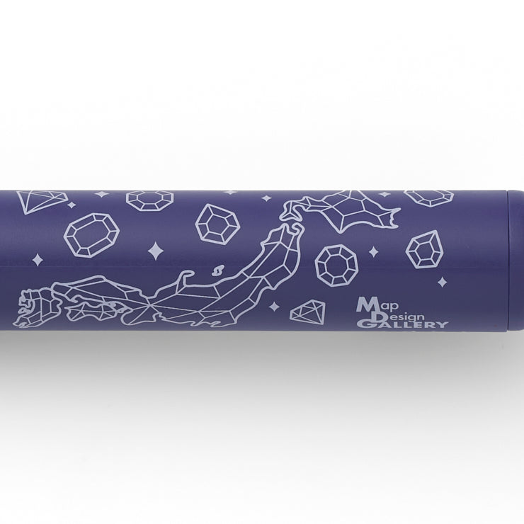 ボールペン（三菱鉛筆 ユニボールワンP）/宝石