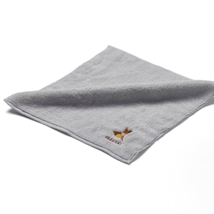 47palette タオルハンカチ(ライトグレー)/08 茨城県