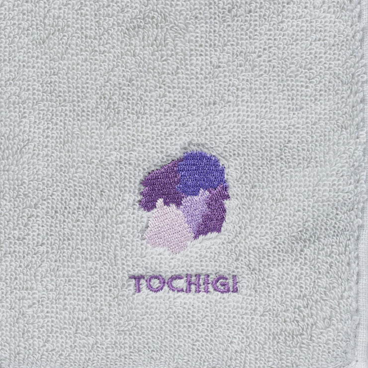 47palette タオルハンカチ(ライトグレー)/09 栃木県