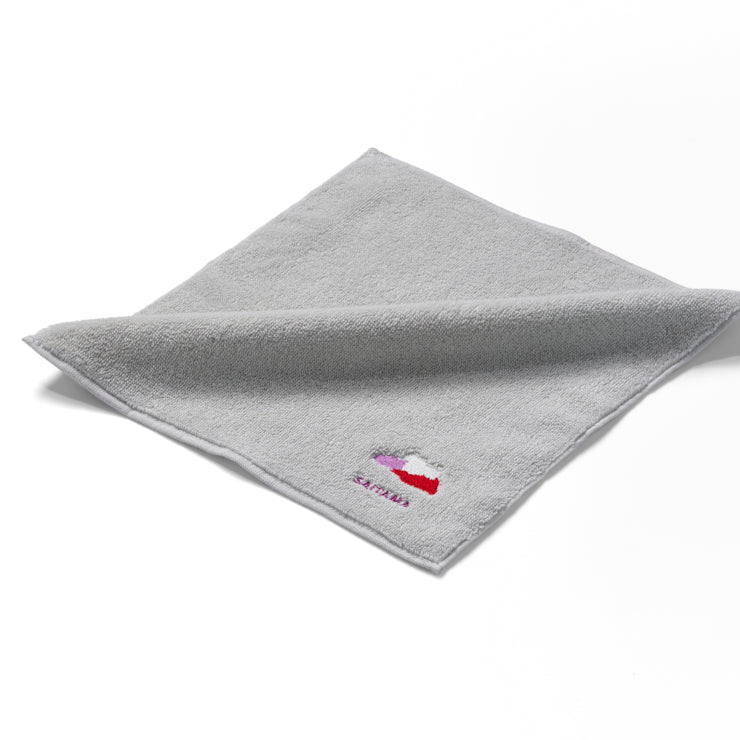 47palette タオルハンカチ(ライトグレー)/11 埼玉県