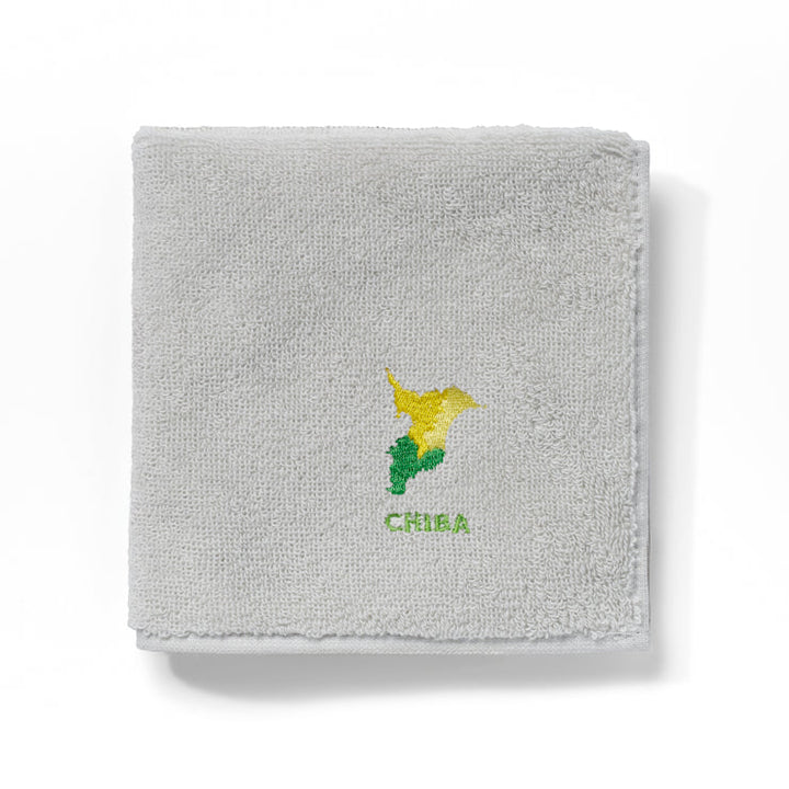 47palette タオルハンカチ(ライトグレー)/12 千葉県