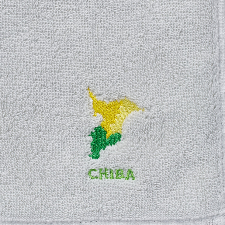 47palette タオルハンカチ(ライトグレー)/12 千葉県