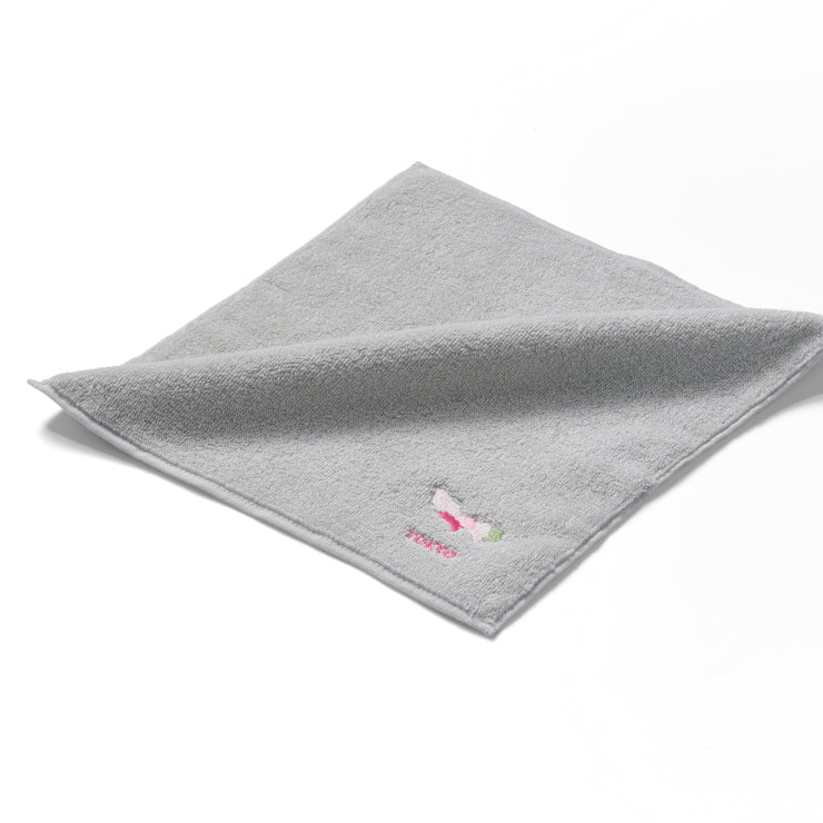 47palette タオルハンカチ(ライトグレー)/13 東京都