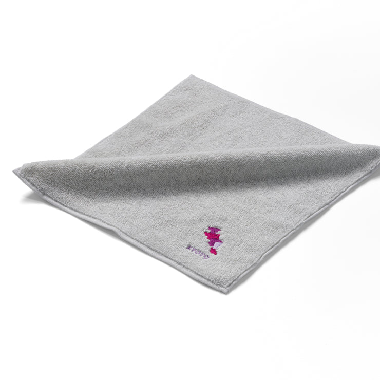 47palette タオルハンカチ(ライトグレー)/26 京都府