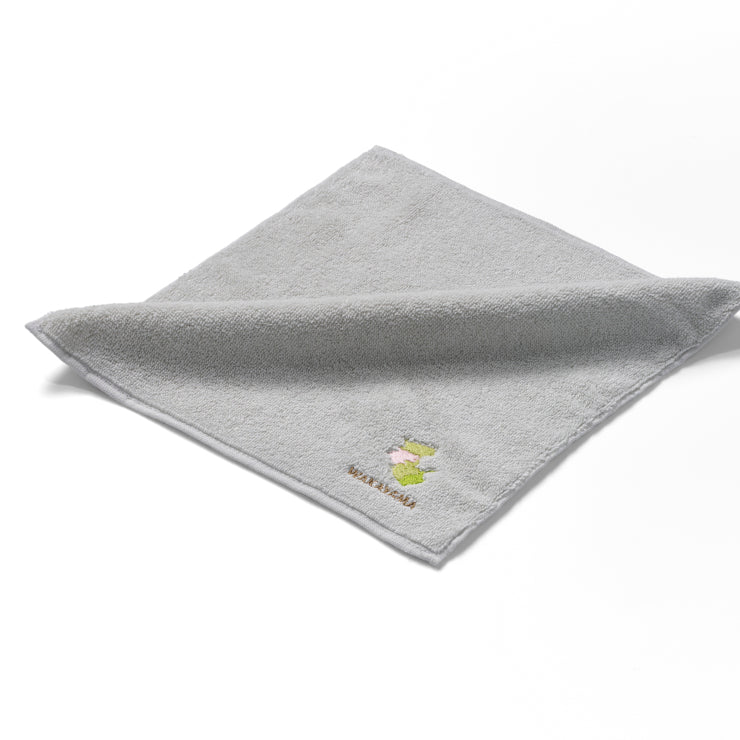 47palette タオルハンカチ(ライトグレー)/30 和歌山県