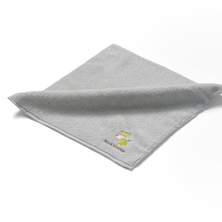 47palette タオルハンカチ(ライトグレー)/30 和歌山県