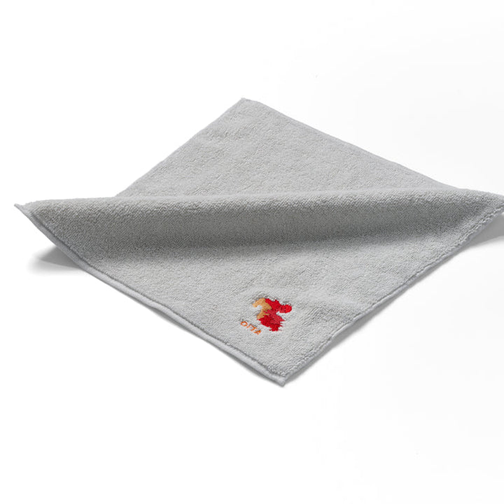 47palette タオルハンカチ(ライトグレー)/44 大分県