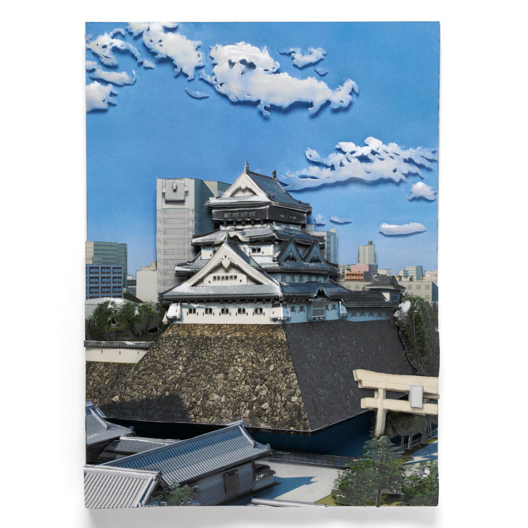 【予約商品】マップシャドーボックス/小倉城