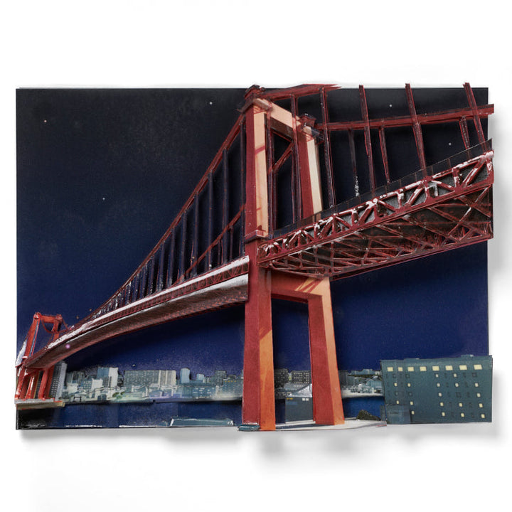 【予約商品】マップシャドーボックス/若戸大橋