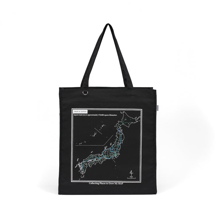 白地図 キャンバストートバッグ/日本列島｜Map Design GALLERY