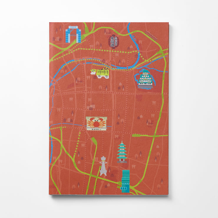 タビマップシリーズ B6ノート｜Map Design GALLERYオンラインストア