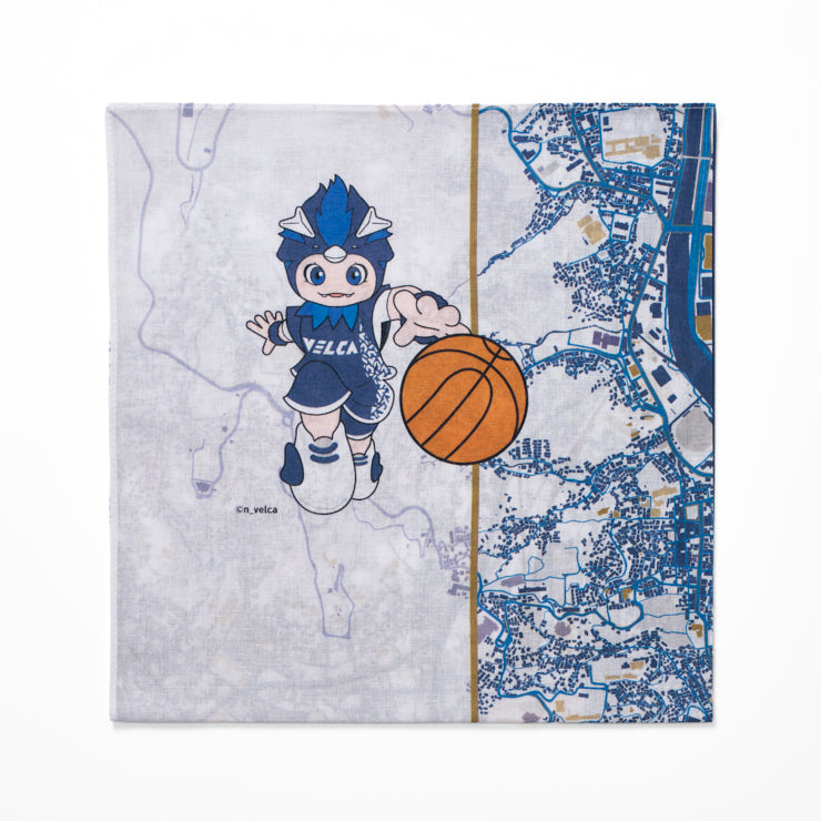 ハンカチ/LUCA 長崎｜地図グッズ｜Map Design GALLERYオンラインストア