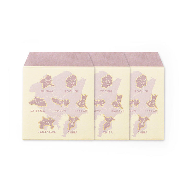 ぽち袋/47palette 関東 モノトーン