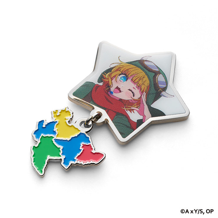 【推しの子】チャーム付ピンバッジ/41佐賀県（MEMちょ）
