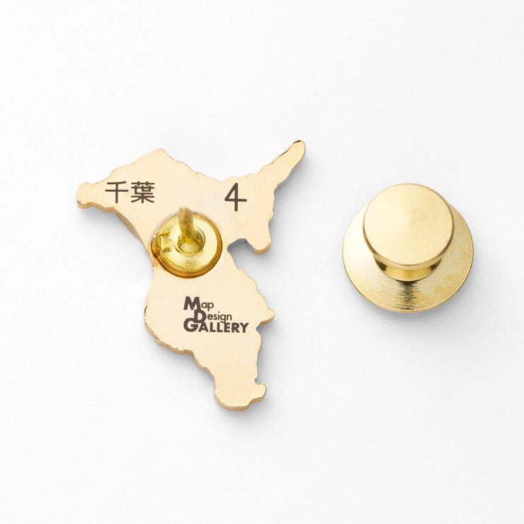 47palette カラーピンズプラス(2種)/12千葉県｜地図グッズ｜Map