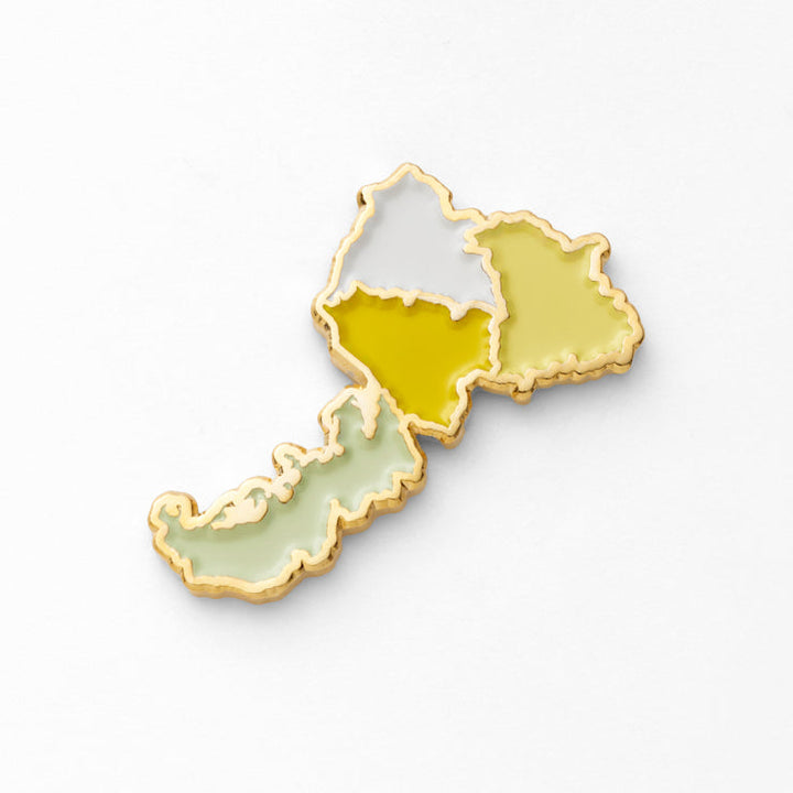 47palette カラーピンズプラス(2種)/18福井県
