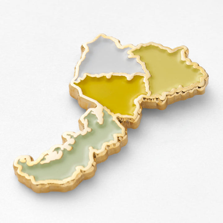 47palette カラーピンズプラス(2種)/18福井県