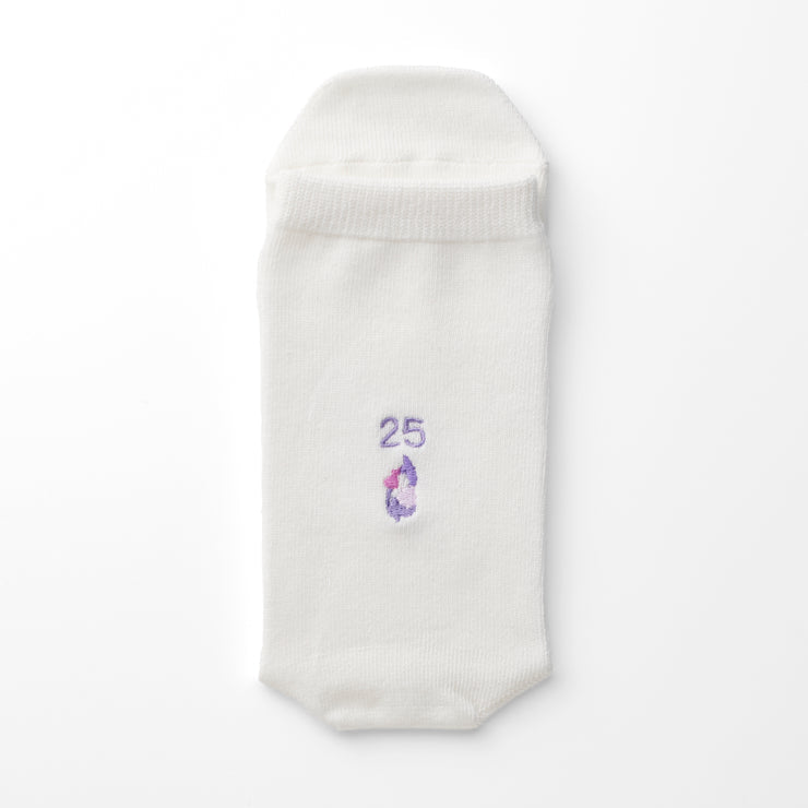 ソックス 2足組/47palette 25滋賀県