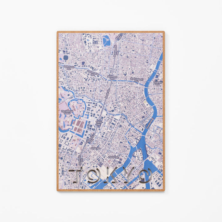 木製ポストカード/東京