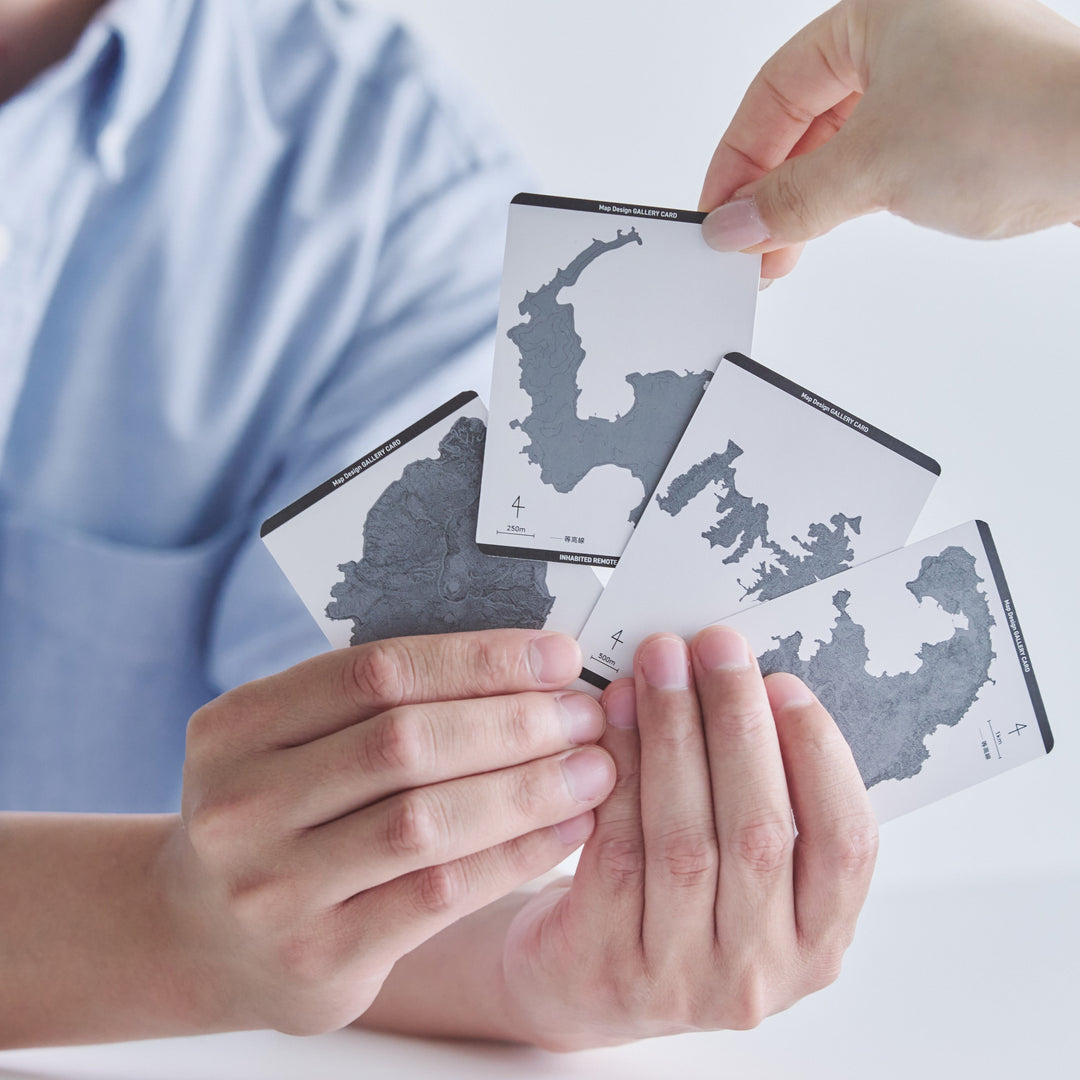 Map Design GALLERY CARD/有人離島①