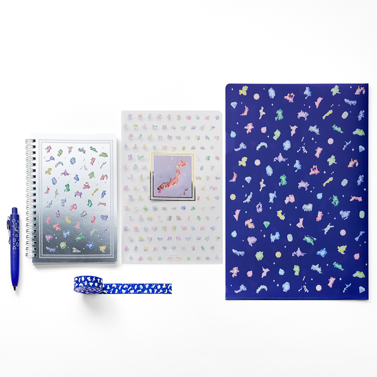 ボールペン（三菱鉛筆 ユニボールワンP）/宝石