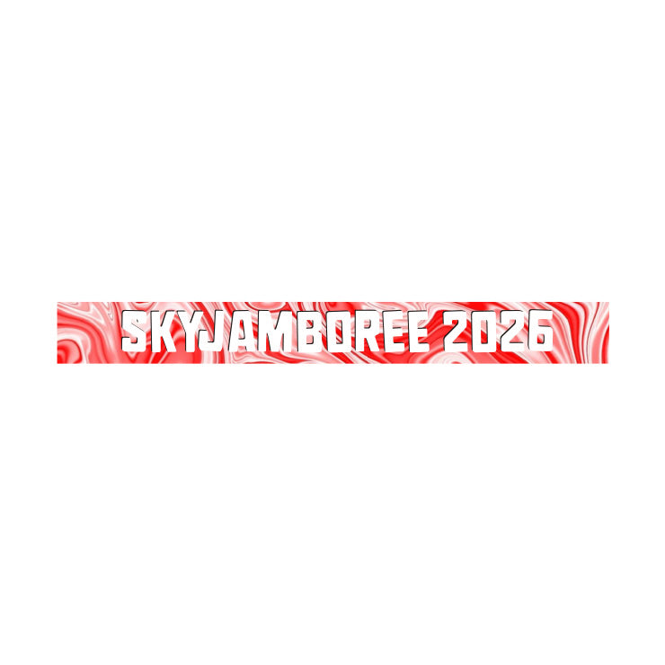 【Sky Jamboree 2026 オフィシャルグッズ】ラバーバンド マーブル（現地受取）