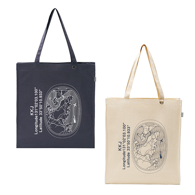 キャンバストートバッグ/北九州空港