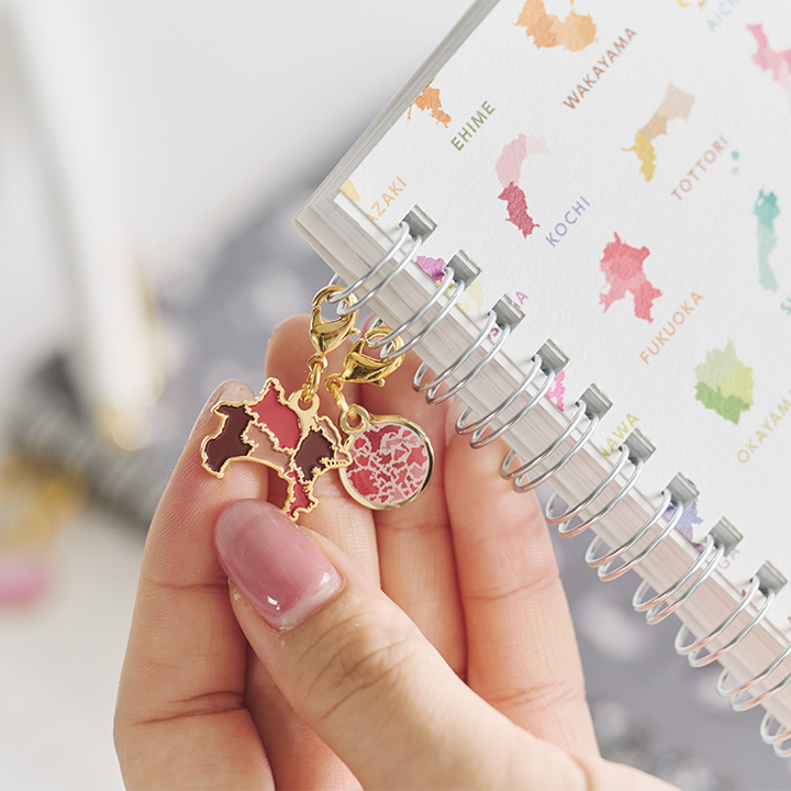 47palette メタルチャーム(2種)/12千葉県