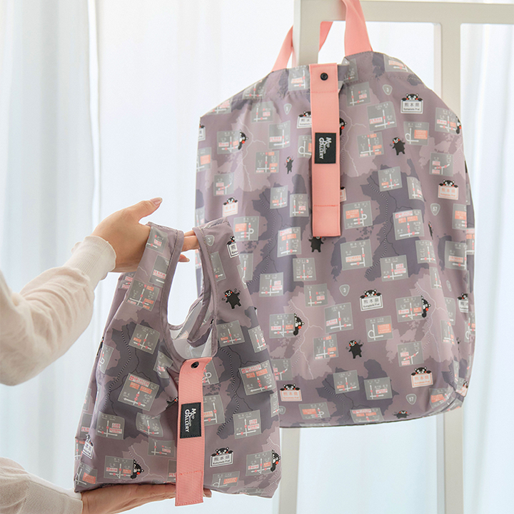 コンビニエコバッグ/方面看板 熊本県 くまモンVer.