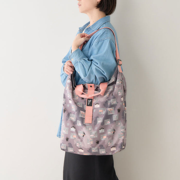 パッカブルバッグ/方面看板 熊本県 くまモンVer.