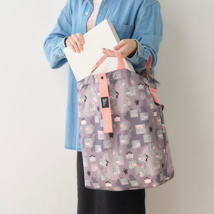 パッカブルバッグ/方面看板 熊本県 くまモンVer.