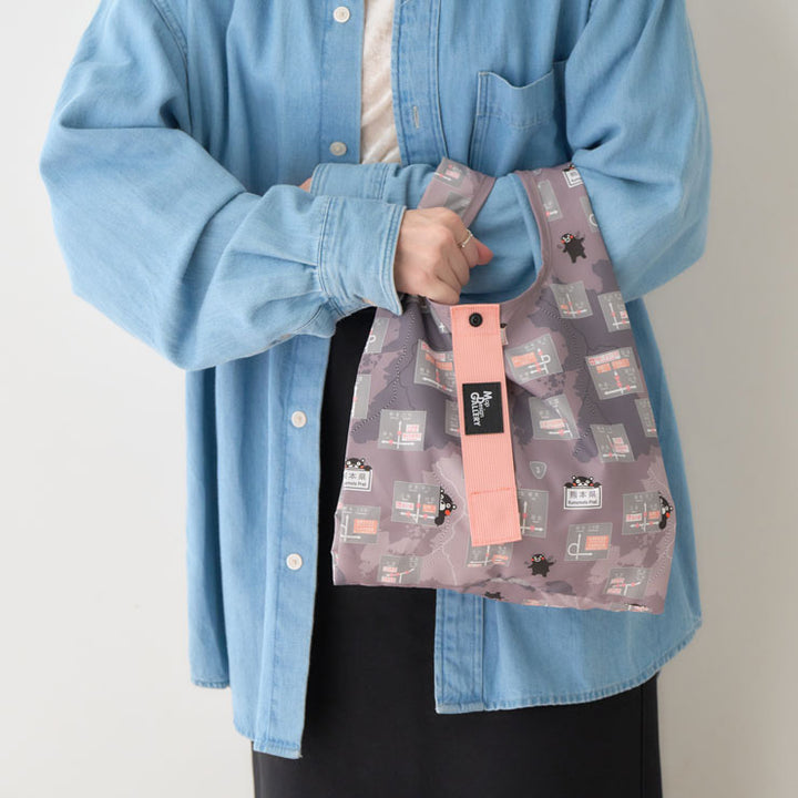 コンビニエコバッグ/方面看板 熊本県 くまモンVer.