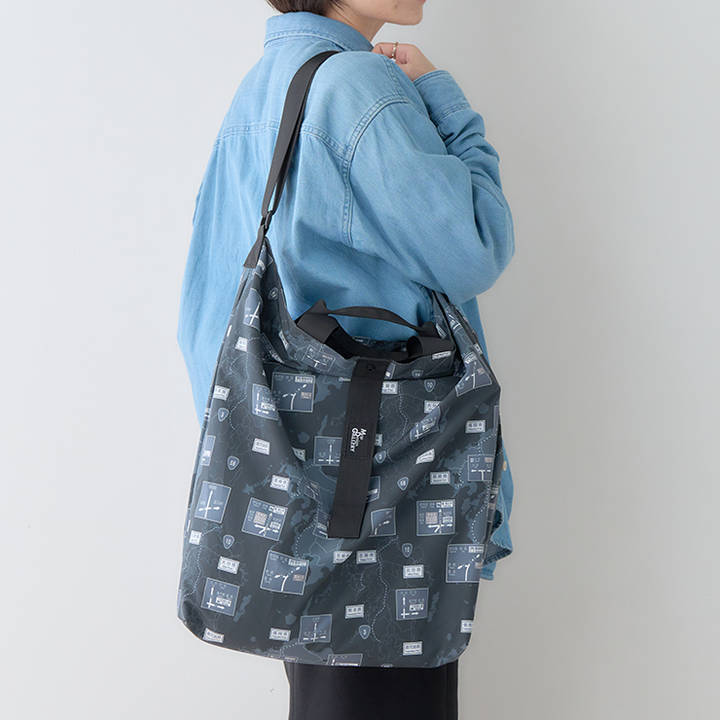 パッカブルバッグ/方面看板 福岡県