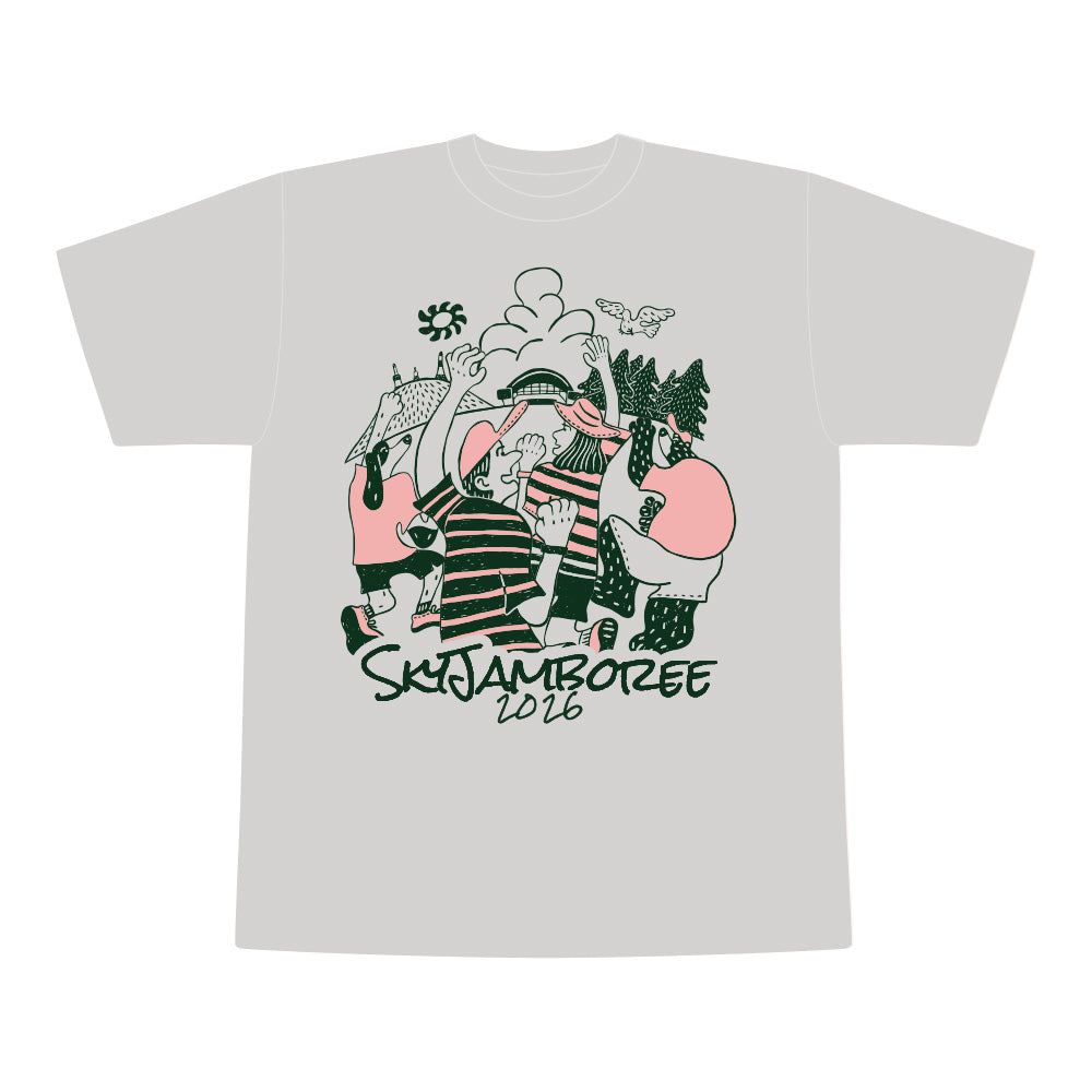 【Sky Jamboree 2026 オフィシャルグッズ】フレンズTシャツ バニラホワイト（現地受取）