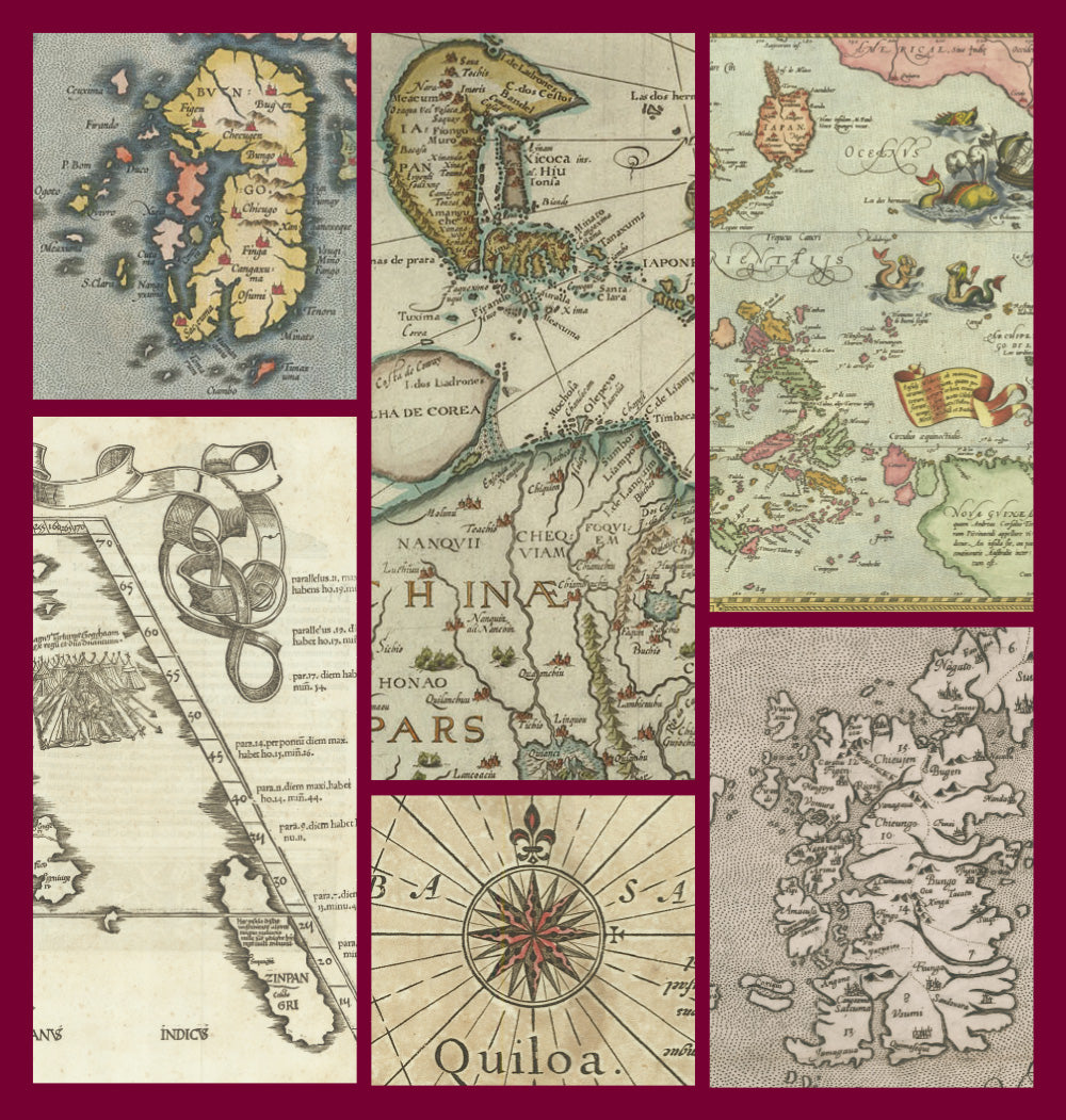 A4クリアファイル（4枚セット）/日本地図の変遷