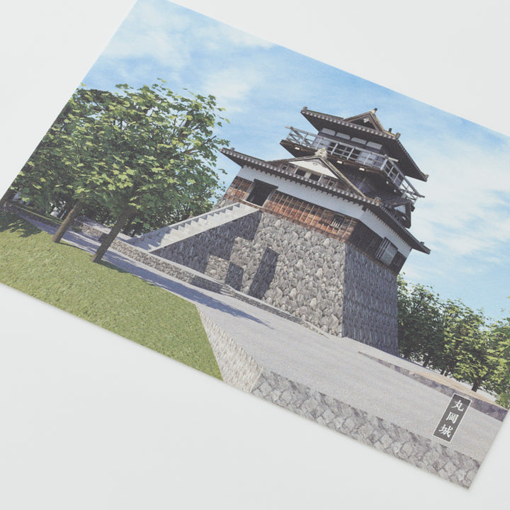 【和まっぷ】 ポストカード 現存天守12城/丸岡城