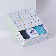画像をギャラリービューアに読み込む, 街まち 47palette タオルハンカチセット(3枚入)/38愛媛県 セピア系/ミント系
